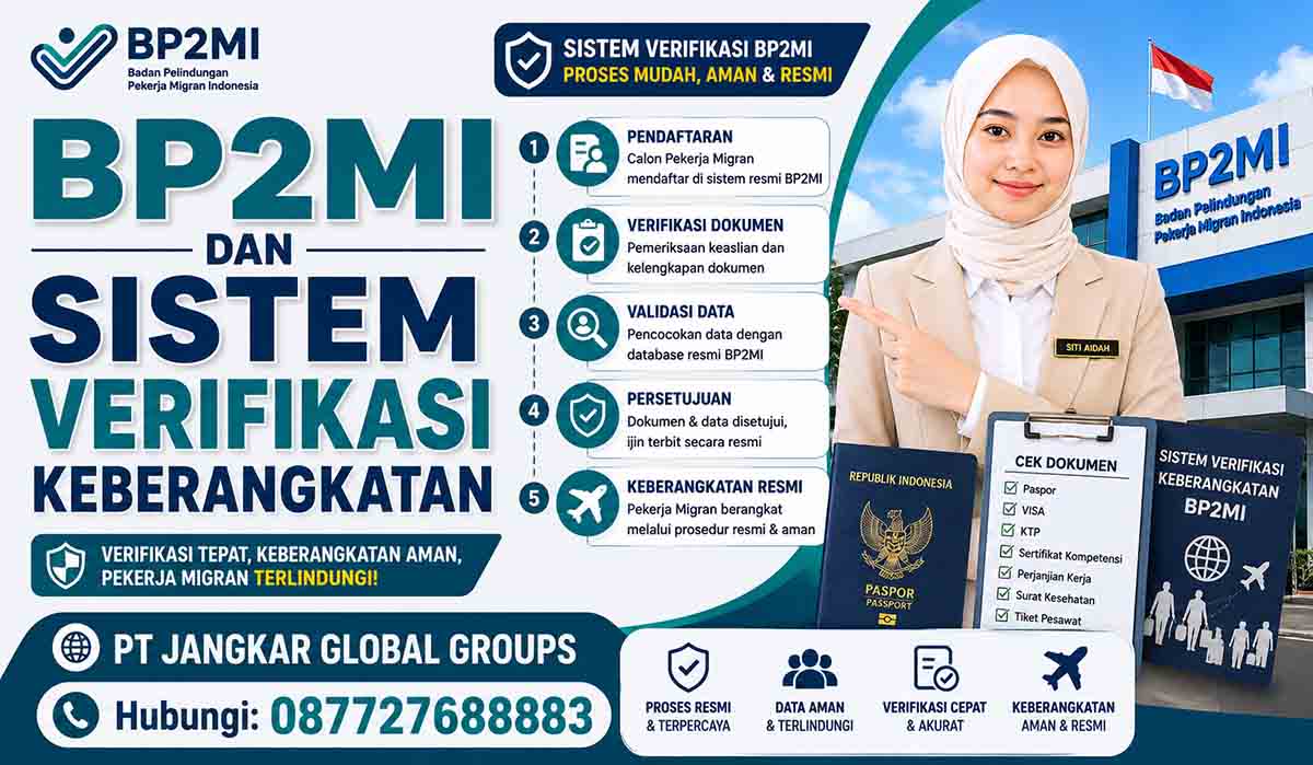BP2MI dan Sistem Verifikasi Keberangkatan
