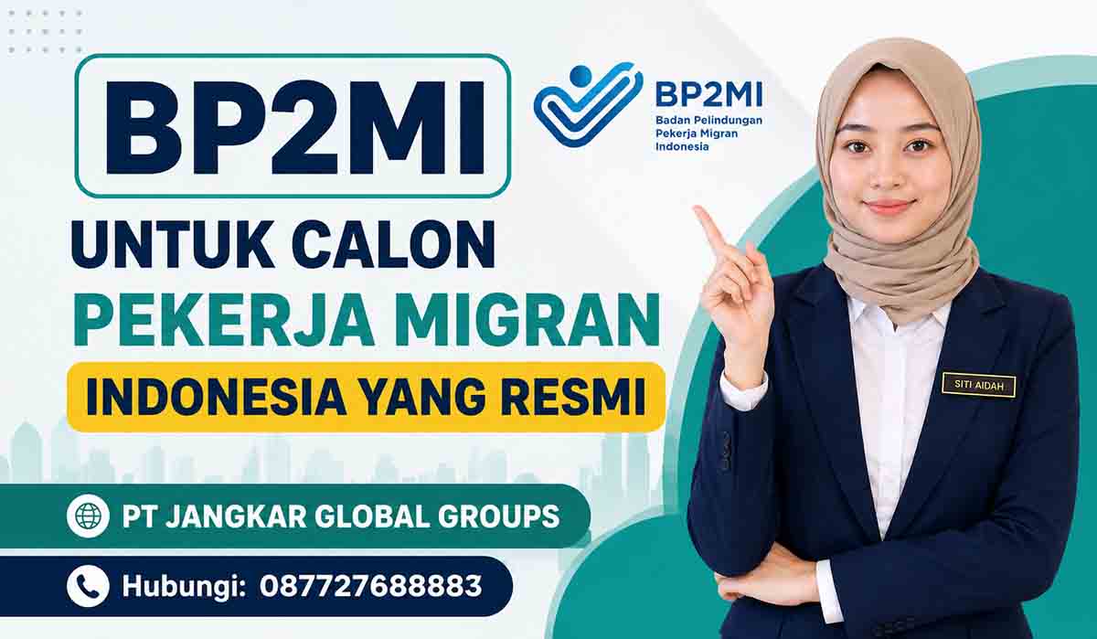 BP2MI untuk Calon Pekerja Migran Indonesia yang Resmi