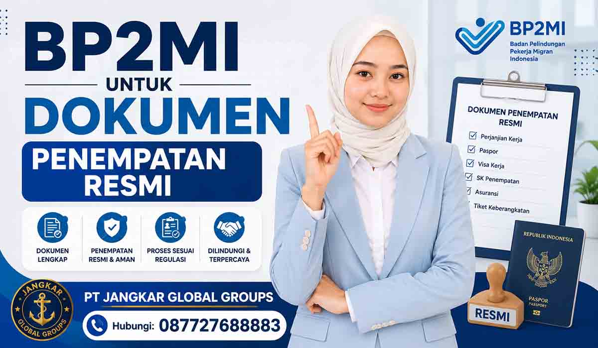 BP2MI untuk Dokumen Penempatan Resmi
