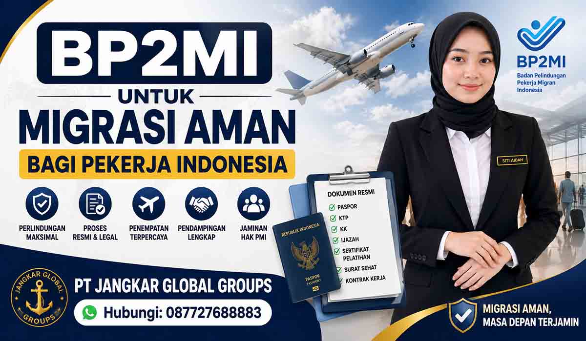 BP2MI untuk Migrasi Aman bagi Pekerja Indonesia