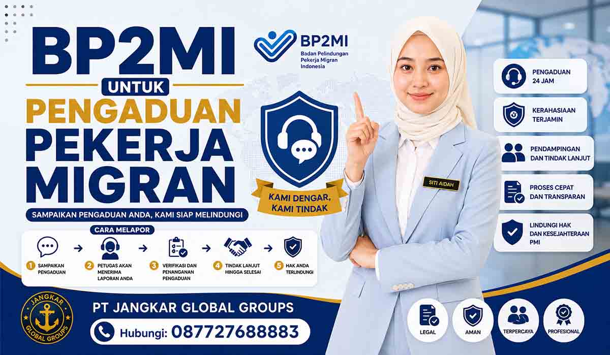BP2MI untuk Pengaduan Pekerja Migran