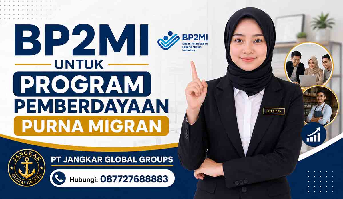 BP2MI untuk Program Pemberdayaan Purna Migran