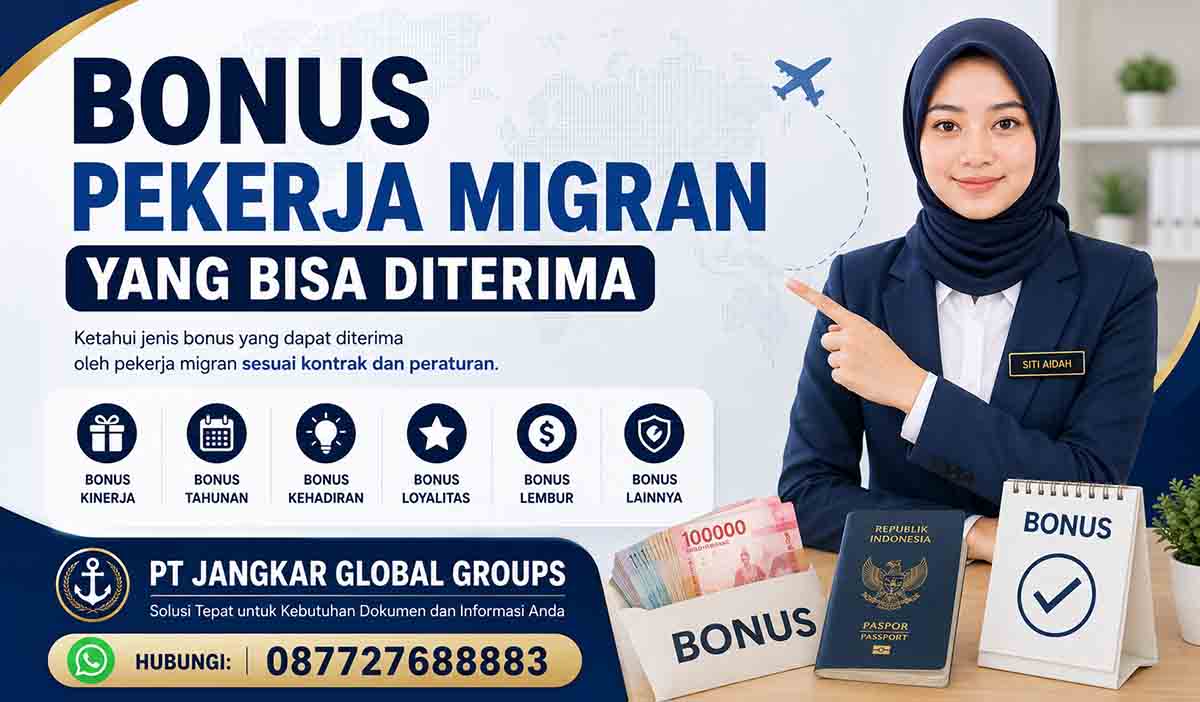 Bonus Pekerja Migran yang Bisa Diterima