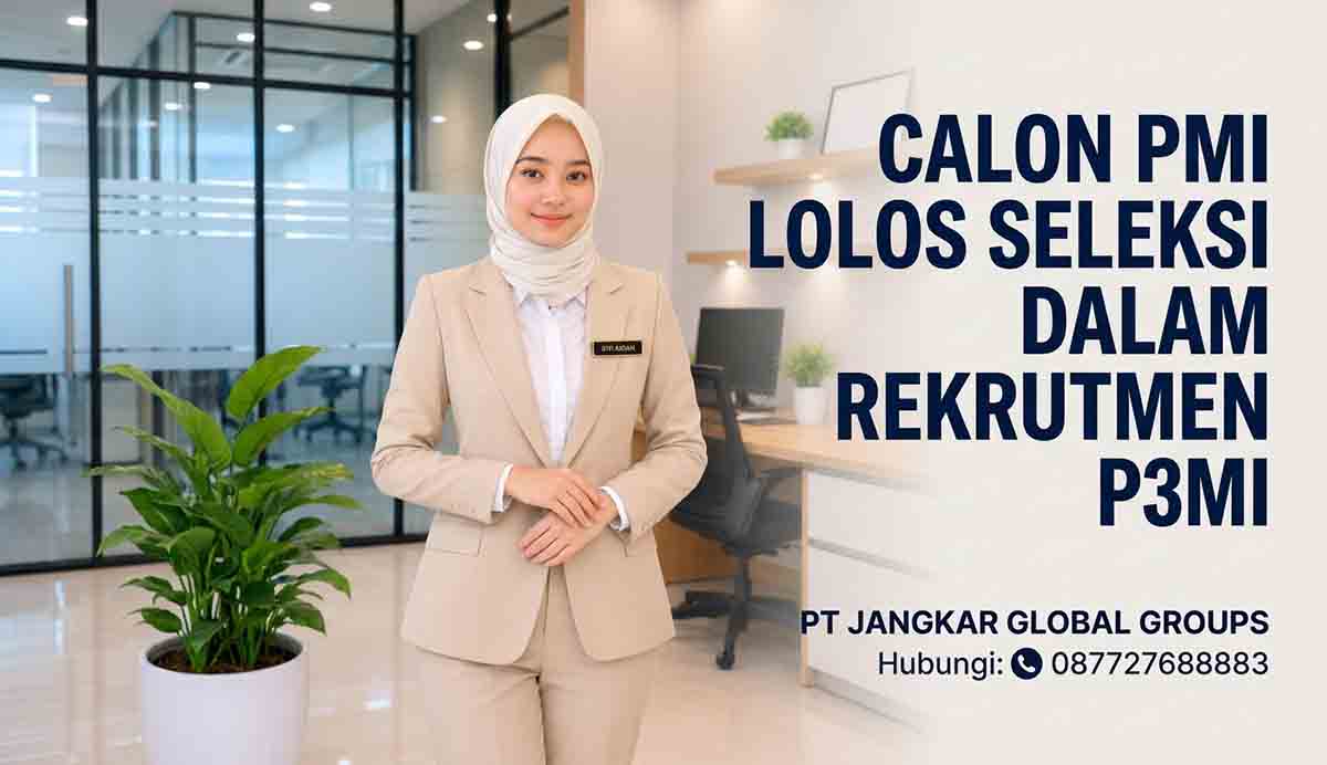 Calon PMI Lolos Seleksi dalam Rekrutmen P3MI