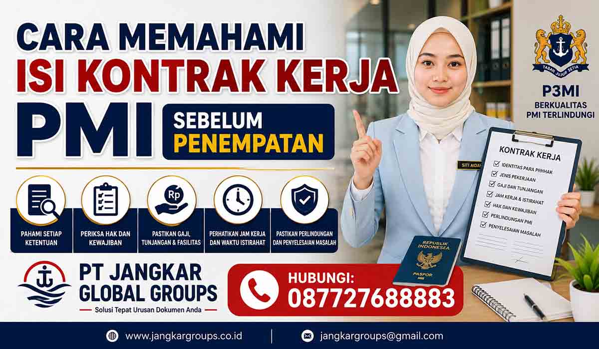 Cara Memahami Isi Kontrak Kerja PMI Sebelum Penempatan
