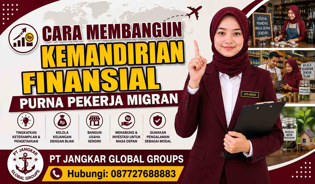 Cara Membangun Kemandirian Finansial Purna Pekerja Migran