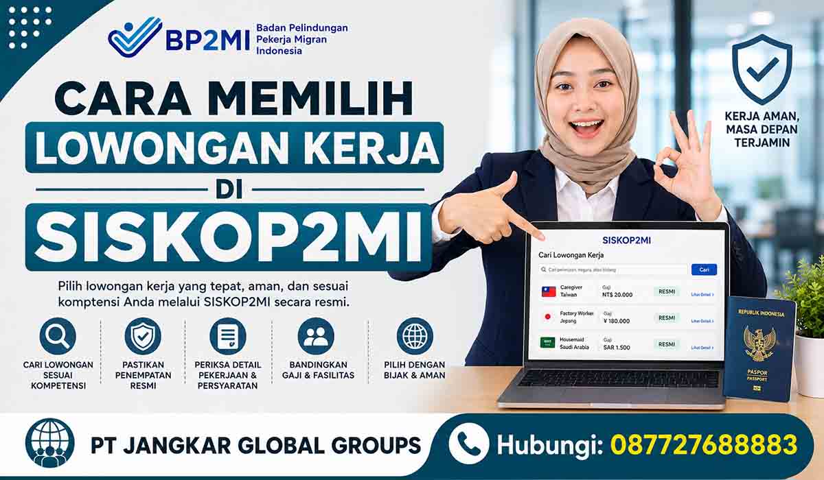Cara Memilih Lowongan Kerja di SISKOP2MI