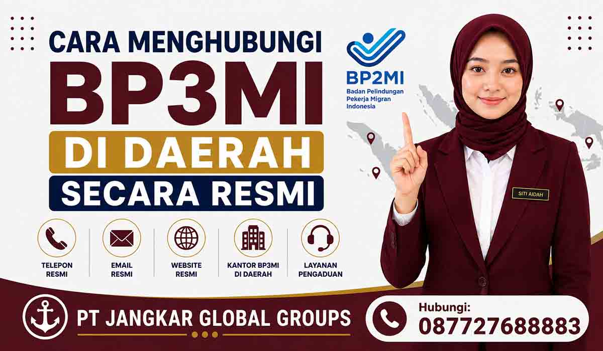 Cara Menghubungi BP3MI di Daerah Secara Resmi