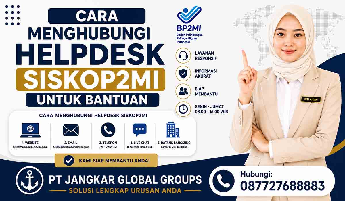 Cara Menghubungi Helpdesk SISKOP2MI untuk Bantuan