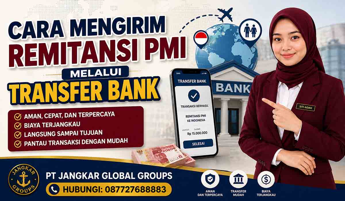 Cara Mengirim Remitansi PMI Melalui Transfer Bank