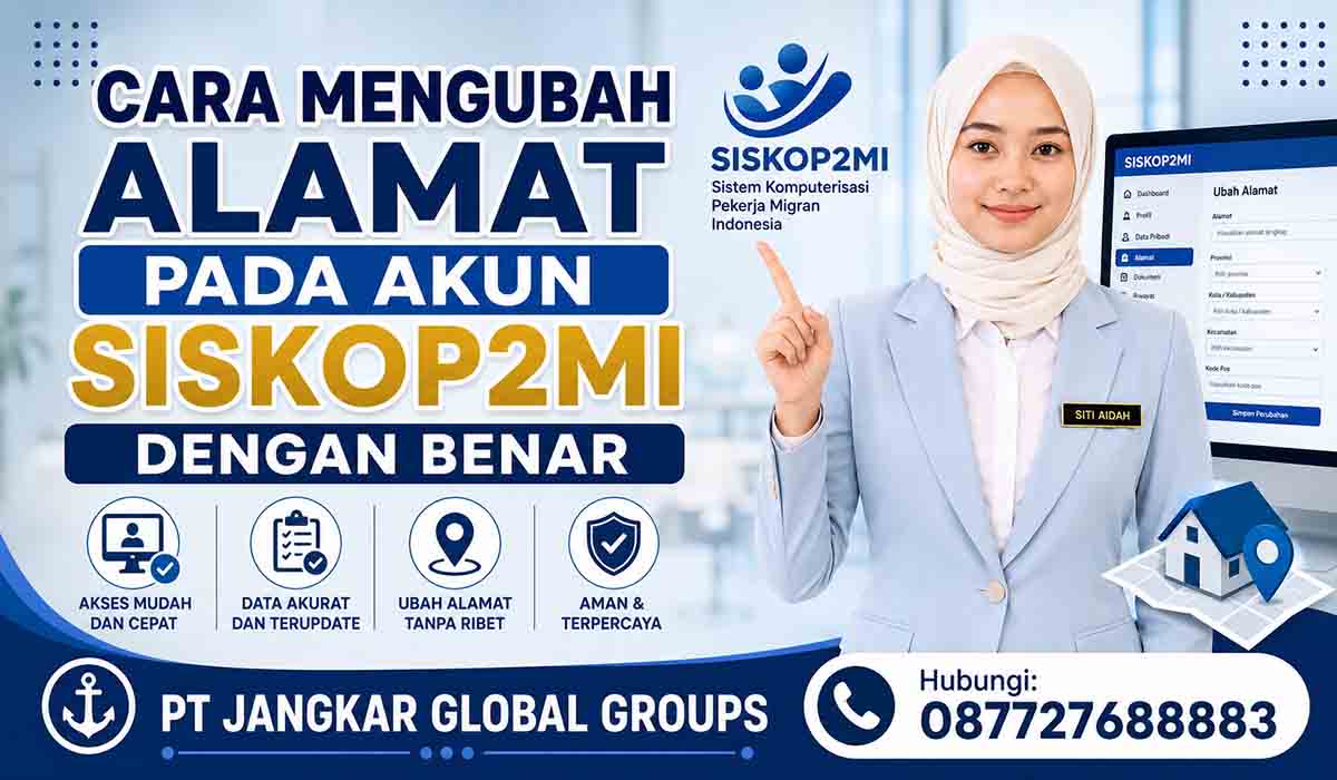 Cara Mengubah Alamat pada Akun SISKOP2MI dengan Benar