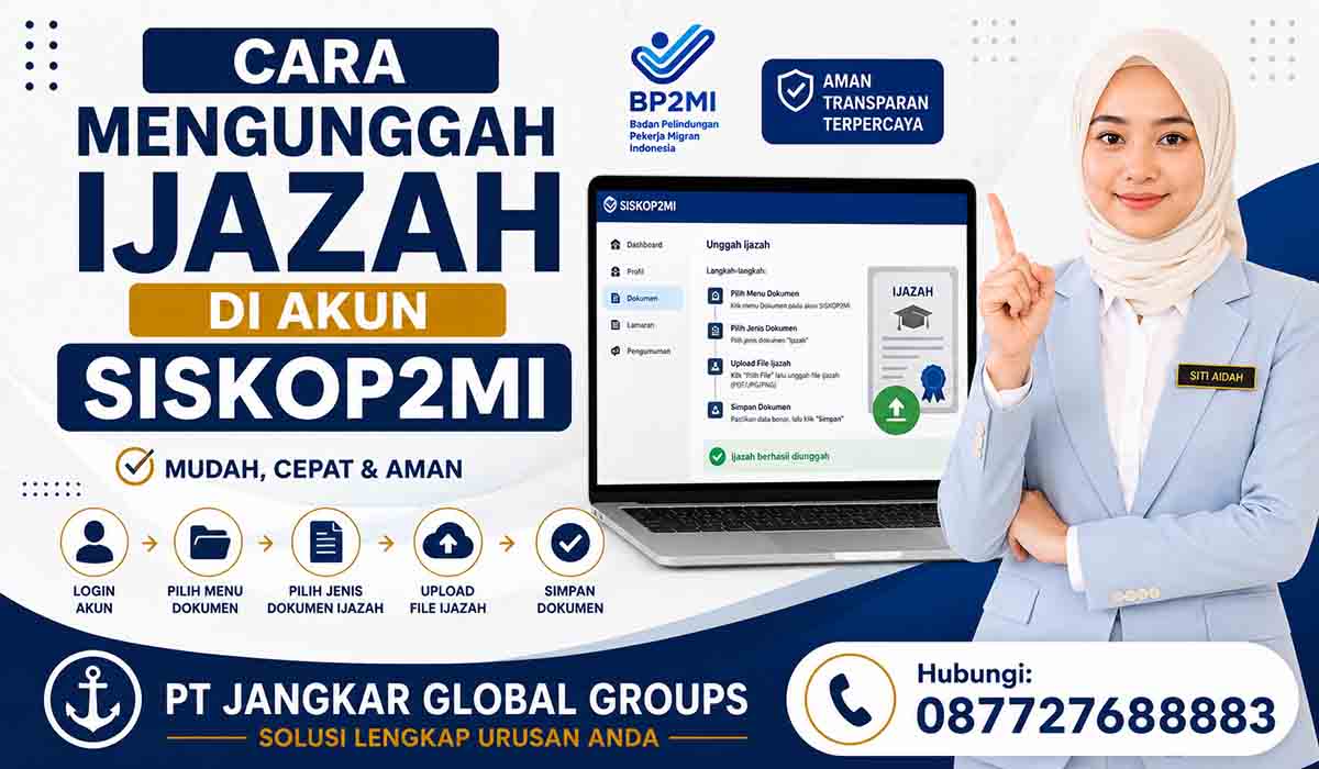 Cara Mengunggah Ijazah di Akun SISKOP2MI