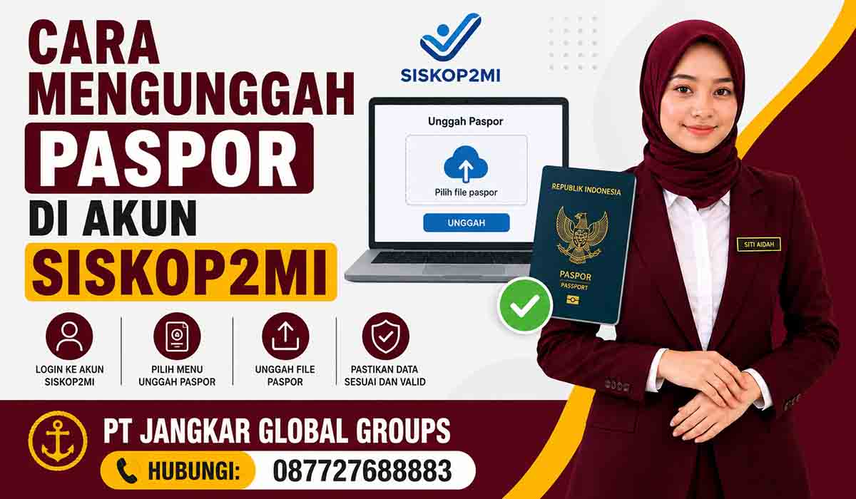 Cara Mengunggah Paspor di Akun SISKOP2MI