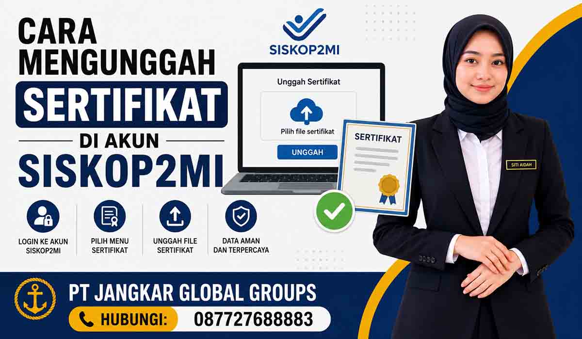 Cara Mengunggah Sertifikat di Akun SISKOP2MI