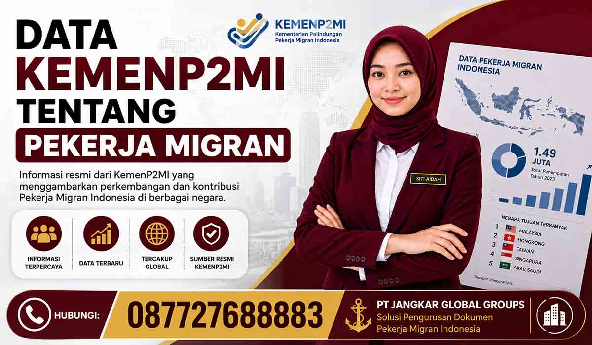 Data KemenP2MI tentang Pekerja Migran