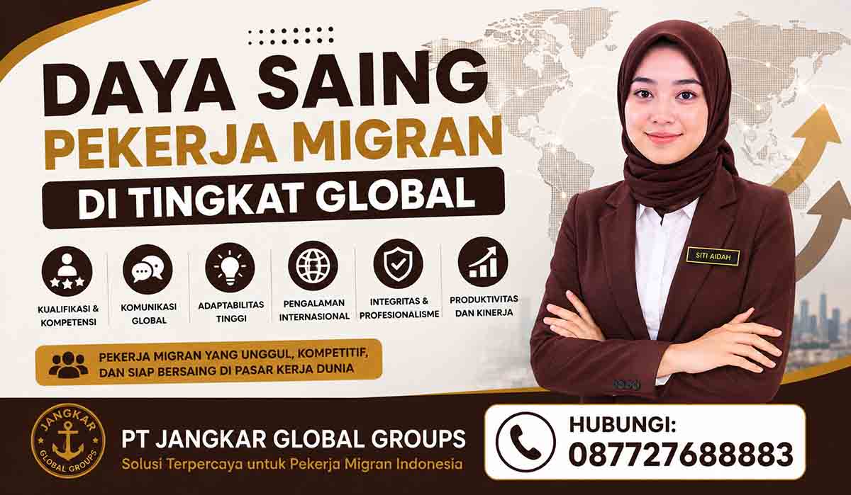 Daya Saing Pekerja Migran di Tingkat Global