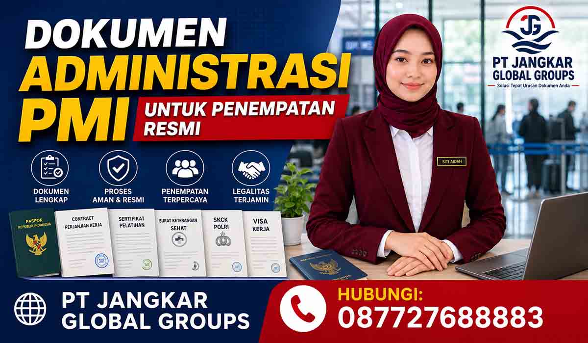 Dokumen Administrasi PMI untuk Penempatan Resmi