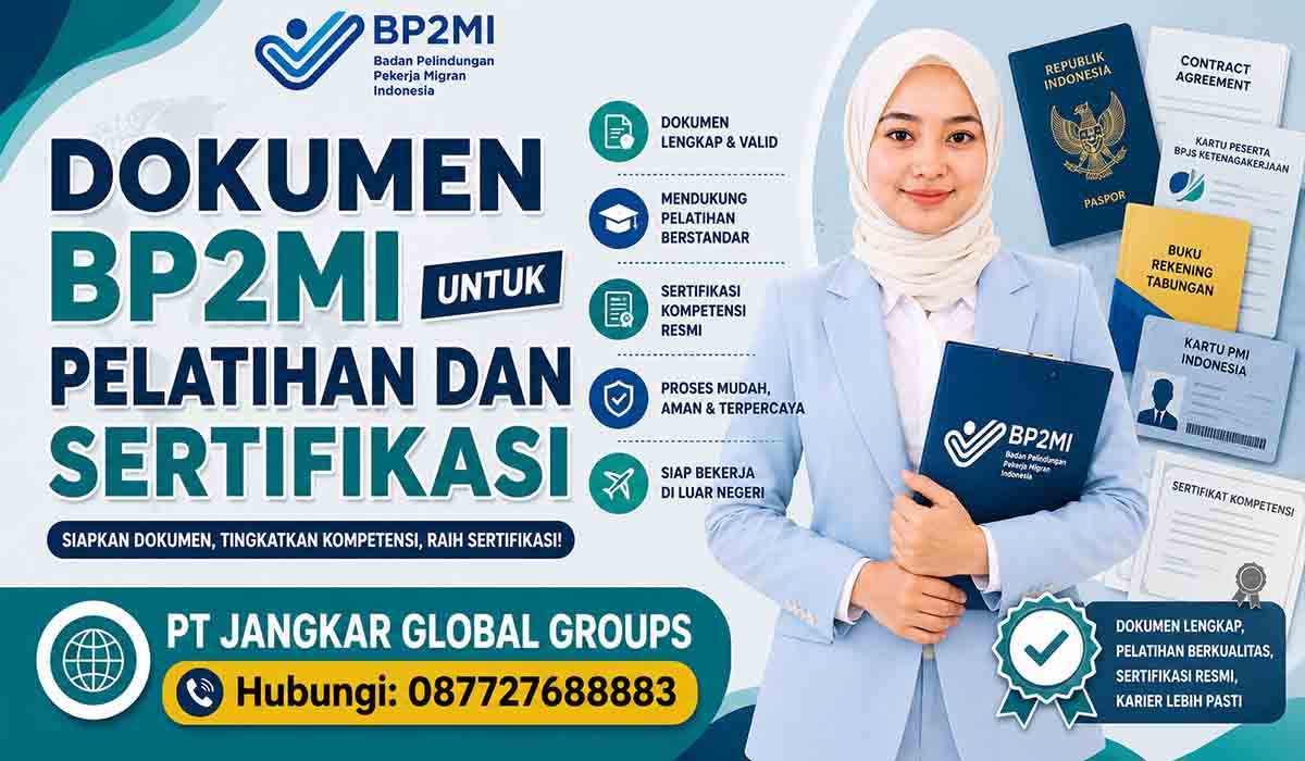 Dokumen BP2MI untuk Pelatihan dan Sertifikasi