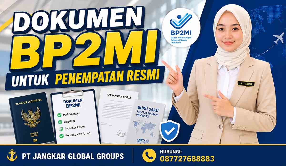Dokumen BP2MI untuk Penempatan Resmi