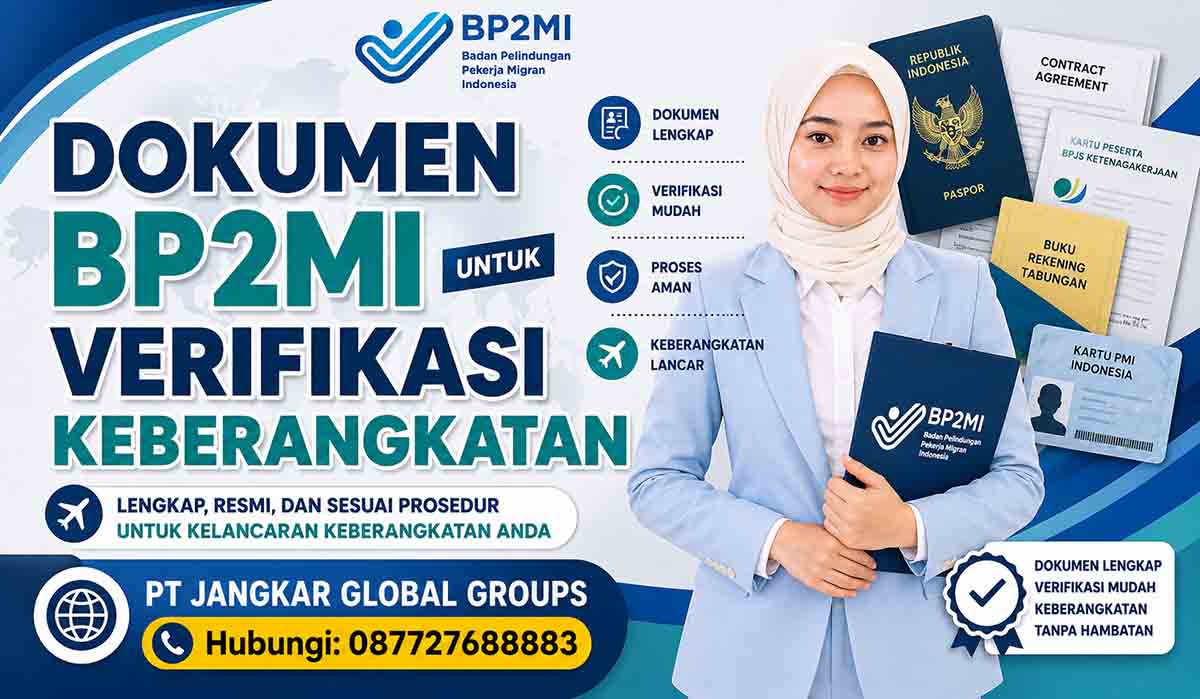 Dokumen BP2MI untuk Verifikasi Keberangkatan