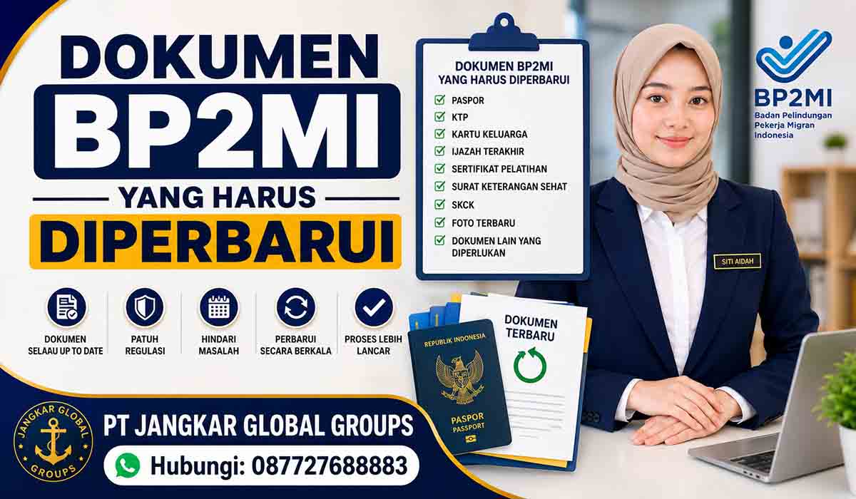 Dokumen BP2MI yang Harus Diperbarui