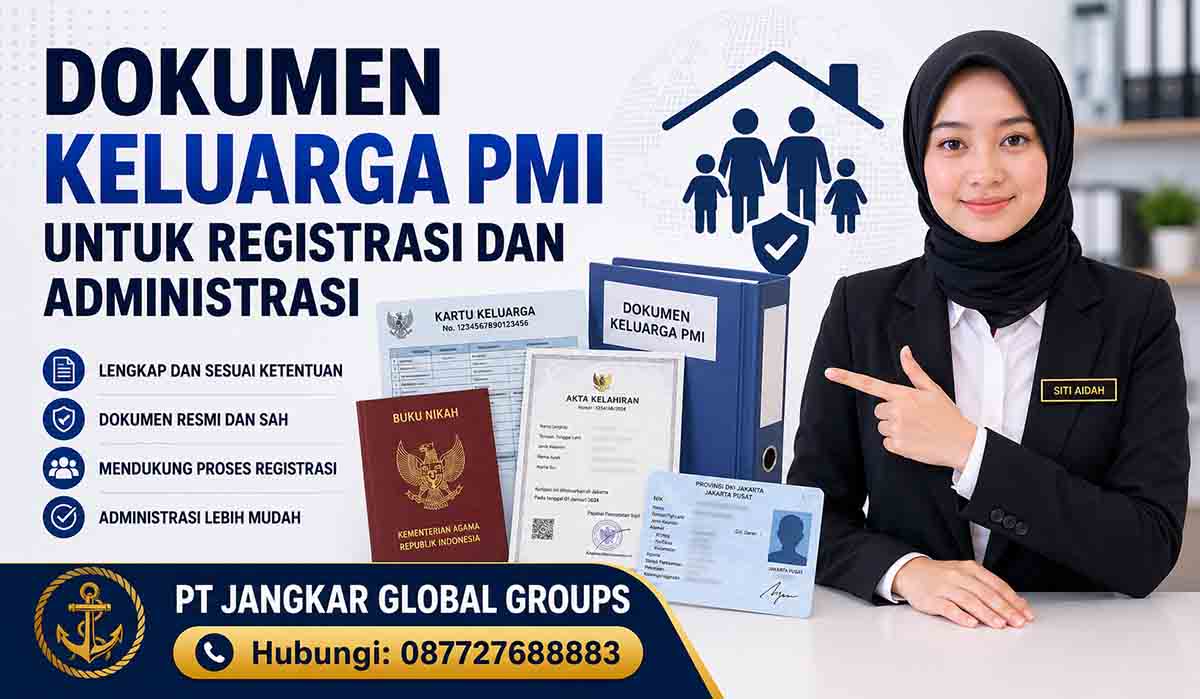 Dokumen Keluarga PMI untuk Registrasi dan Administrasi