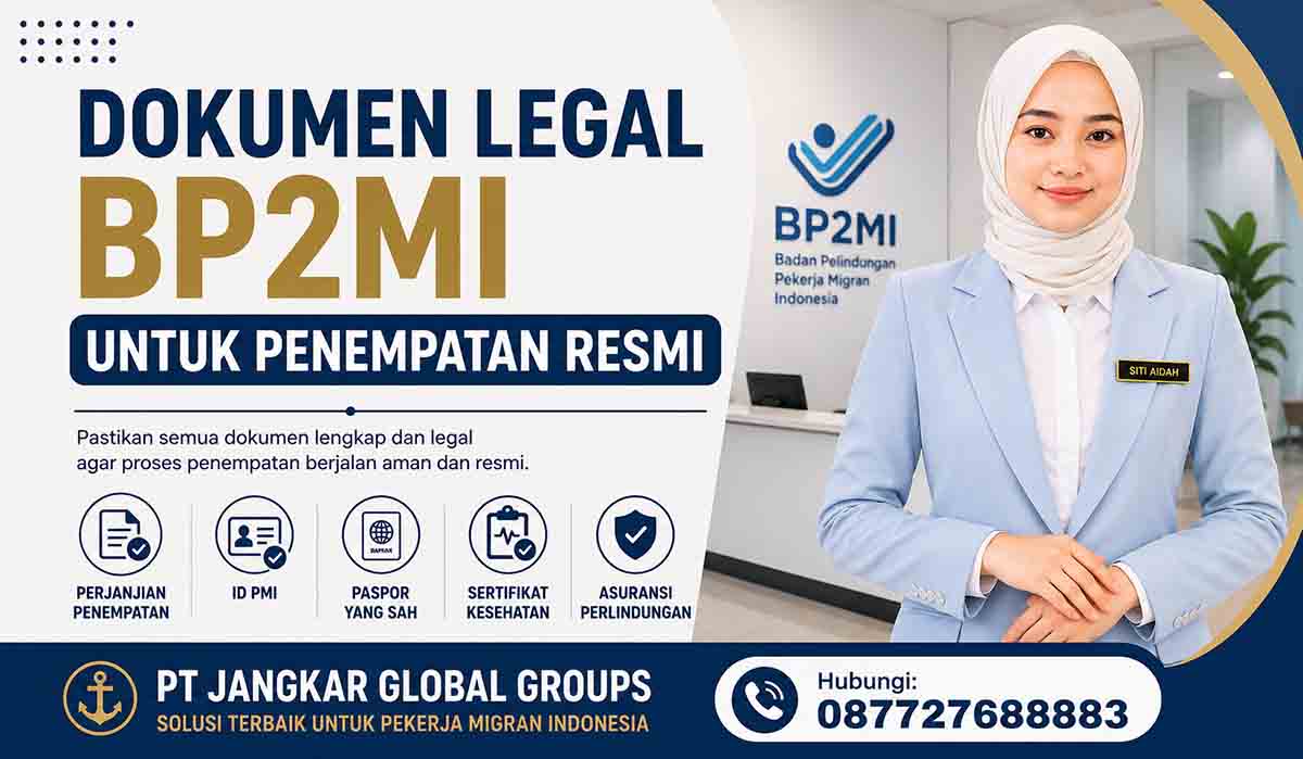 Dokumen Legal BP2MI untuk Penempatan Resmi