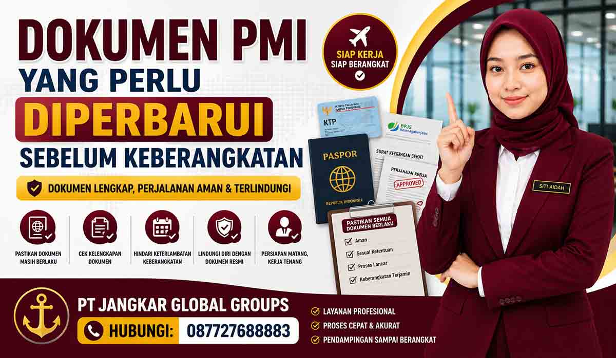 Dokumen PMI yang Perlu Diperbarui Sebelum Keberangkatan