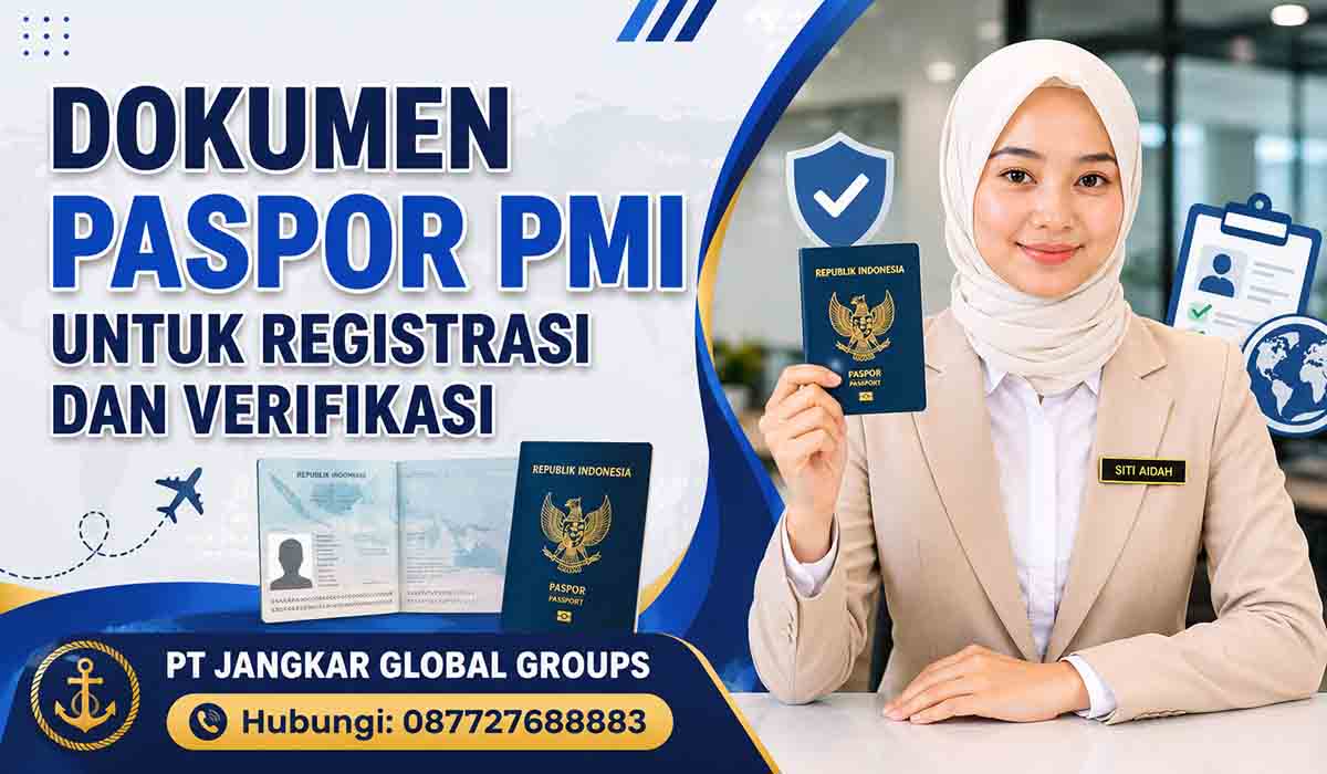 Dokumen Paspor PMI untuk Registrasi dan Verifikasi