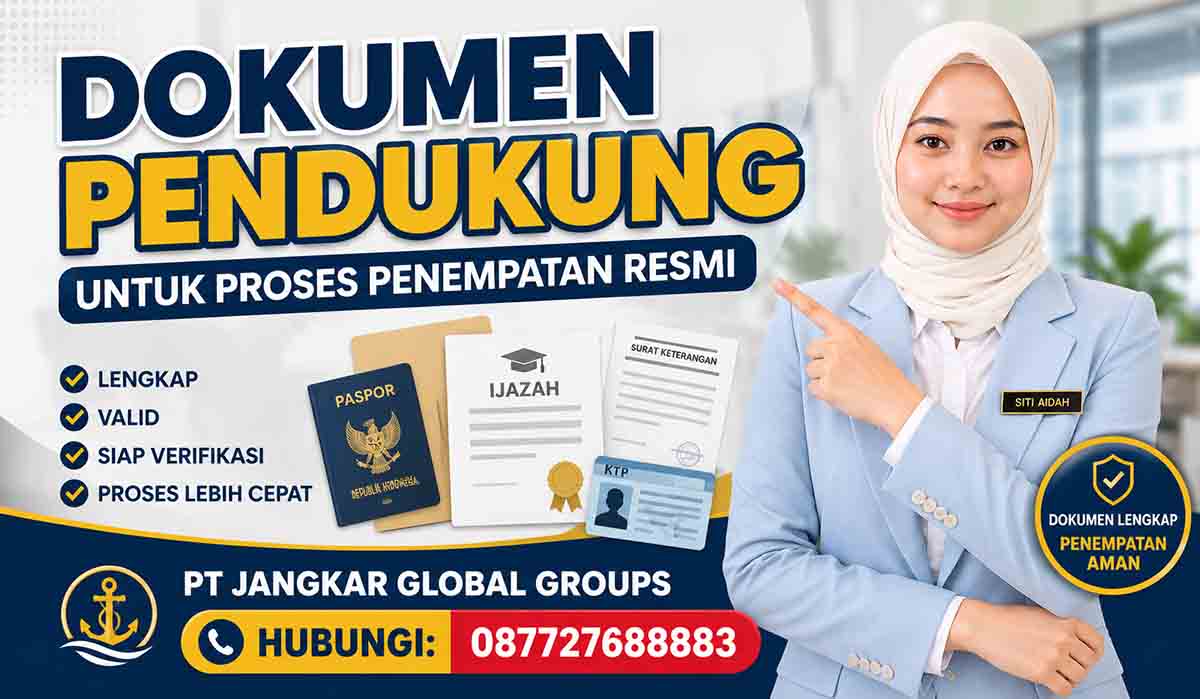 Dokumen Pendukung untuk Proses Penempatan Resmi