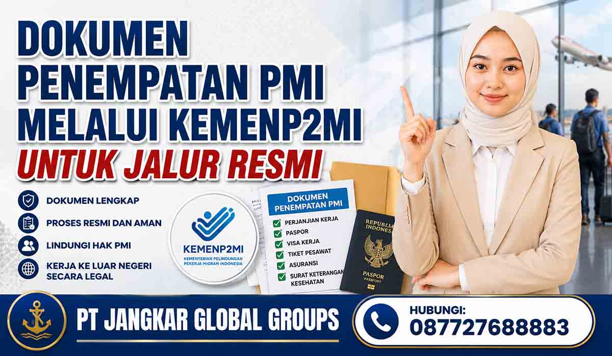 Dokumen Penempatan PMI melalui KemenP2MI untuk Jalur Resmi