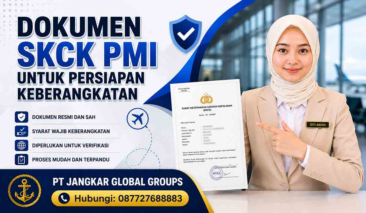 Dokumen SKCK PMI untuk Persiapan Keberangkatan