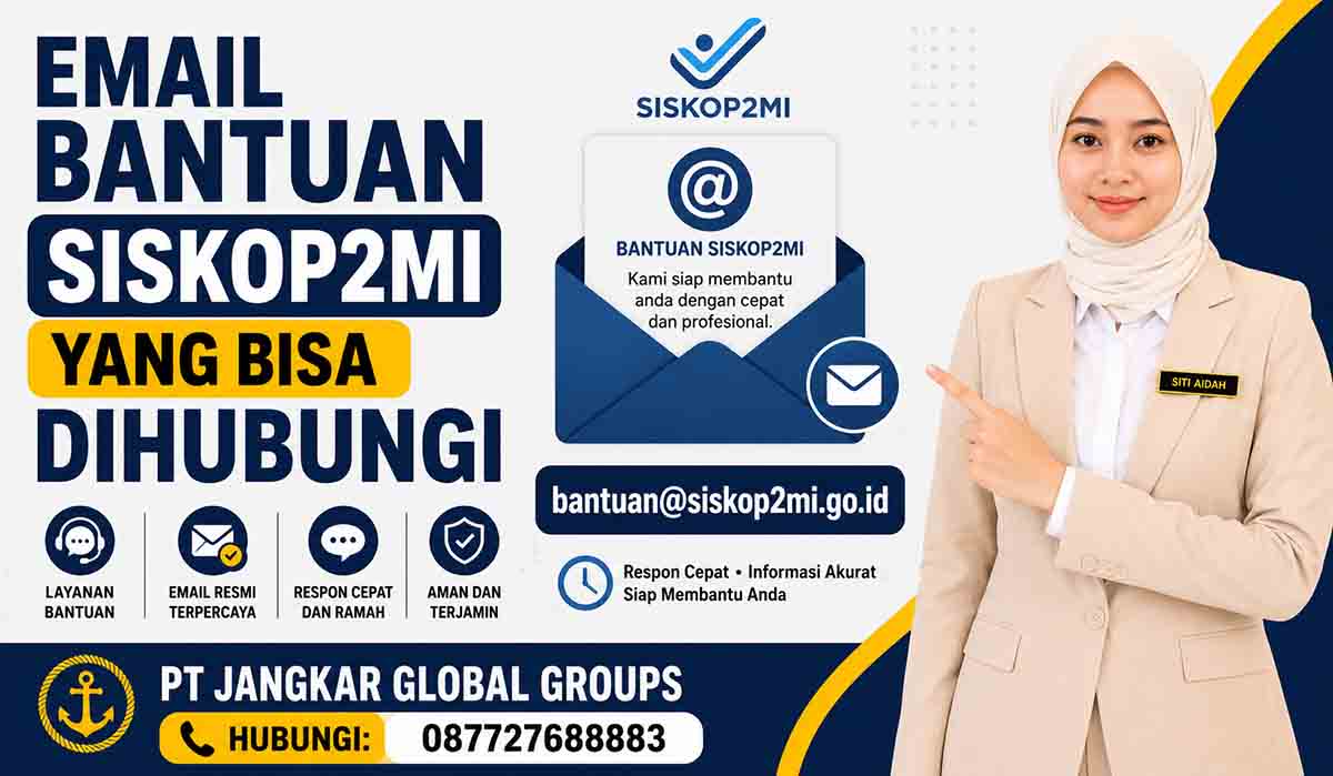 Email Bantuan SISKOP2MI yang Bisa Dihubungi