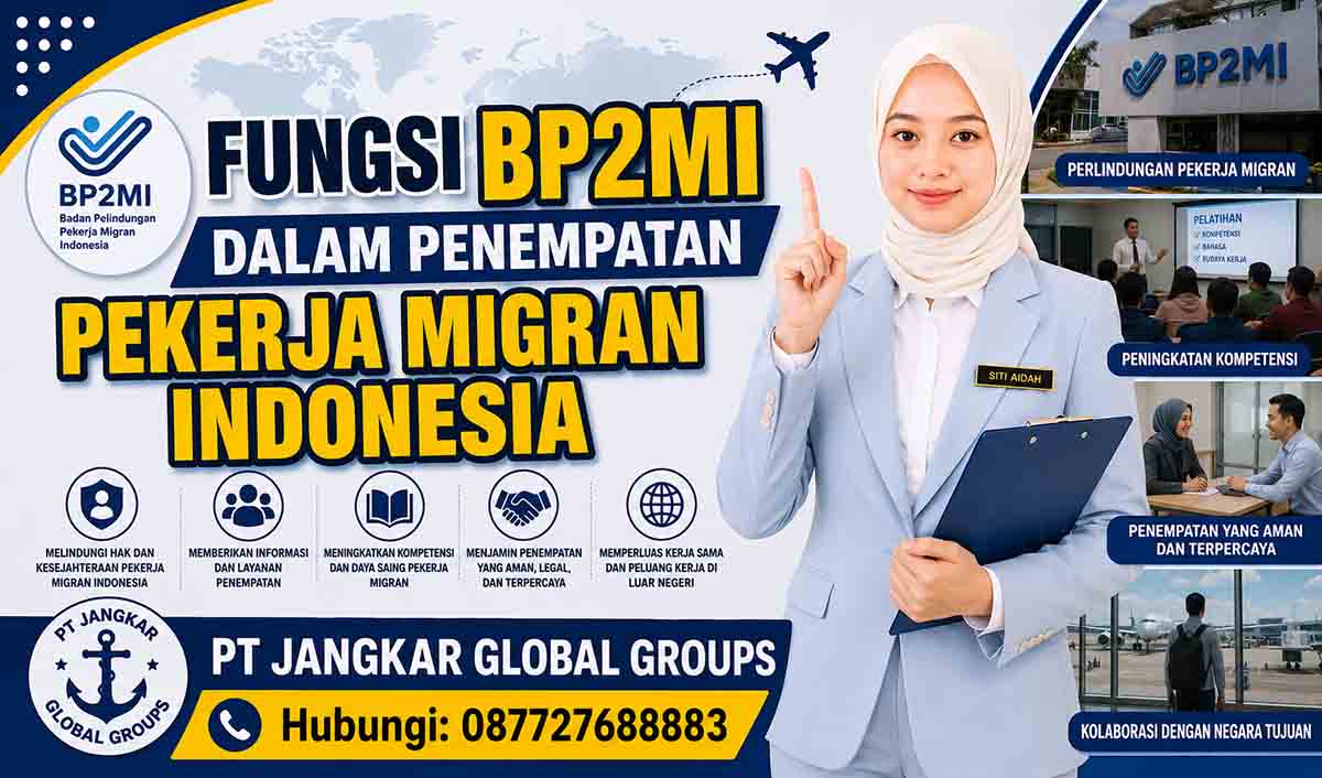 Fungsi BP2MI dalam Penempatan Pekerja Migran Indonesia