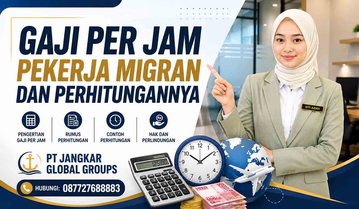 Gaji Per Jam Pekerja Migran dan Perhitungannya