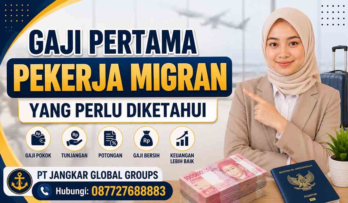 Gaji Pertama Pekerja Migran yang Perlu Diketahui