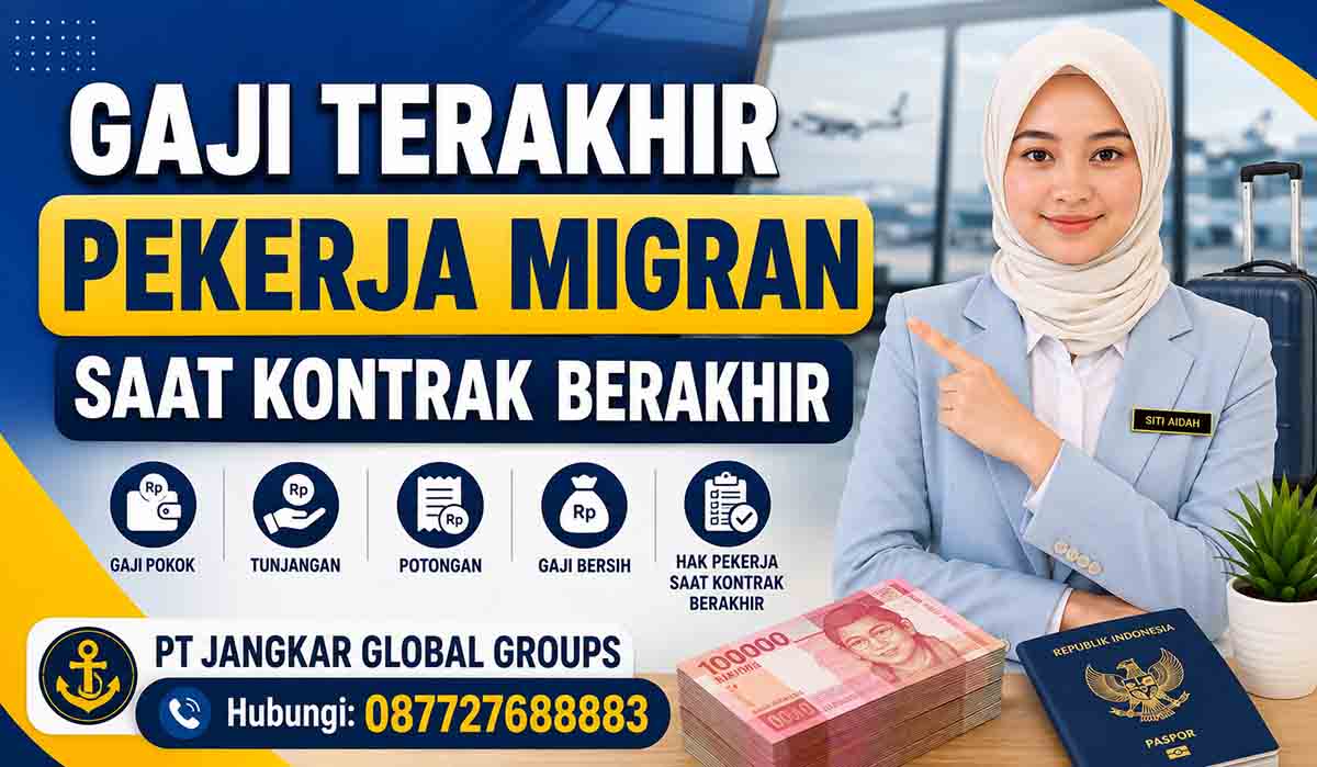 Gaji Terakhir Pekerja Migran Saat Kontrak Berakhir