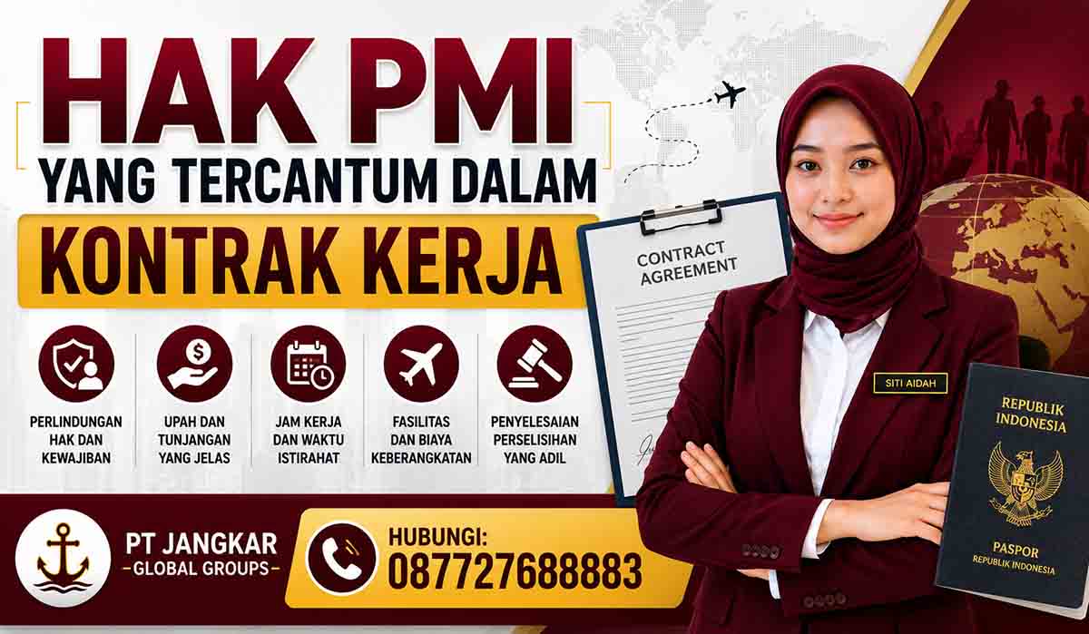 Hak PMI yang Tercantum dalam Kontrak Kerja