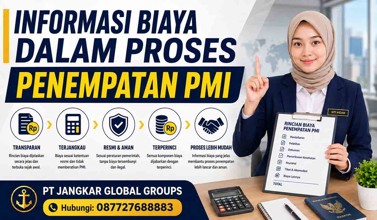Informasi Biaya dalam Proses Penempatan PMI