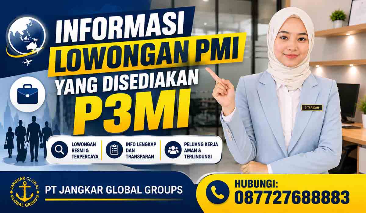 Informasi Lowongan PMI yang Disediakan P3MI