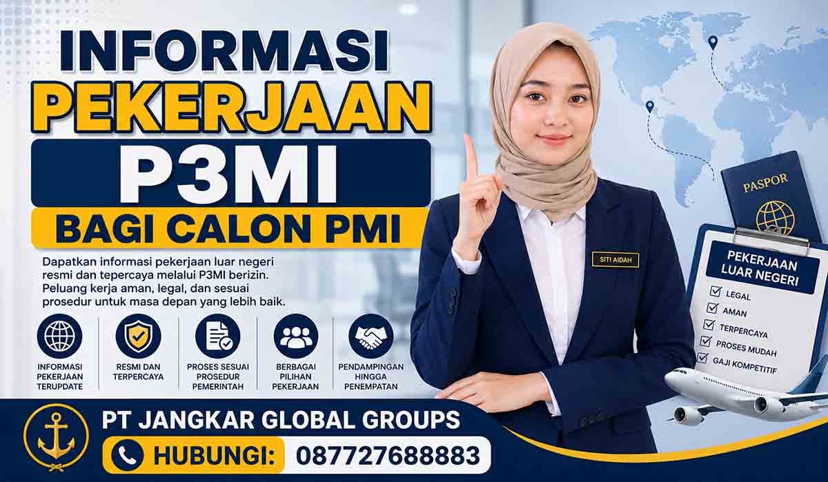 Informasi Pekerjaan P3MI bagi Calon PMI