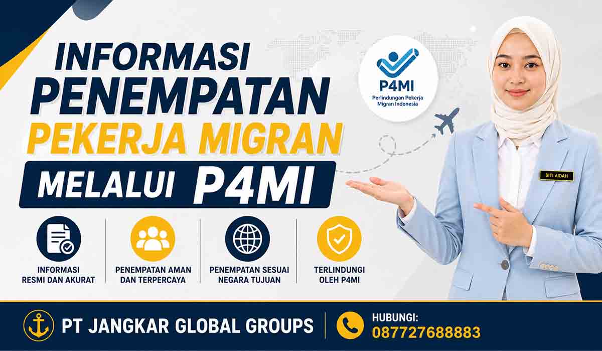 Informasi Penempatan Pekerja Migran melalui P4MI