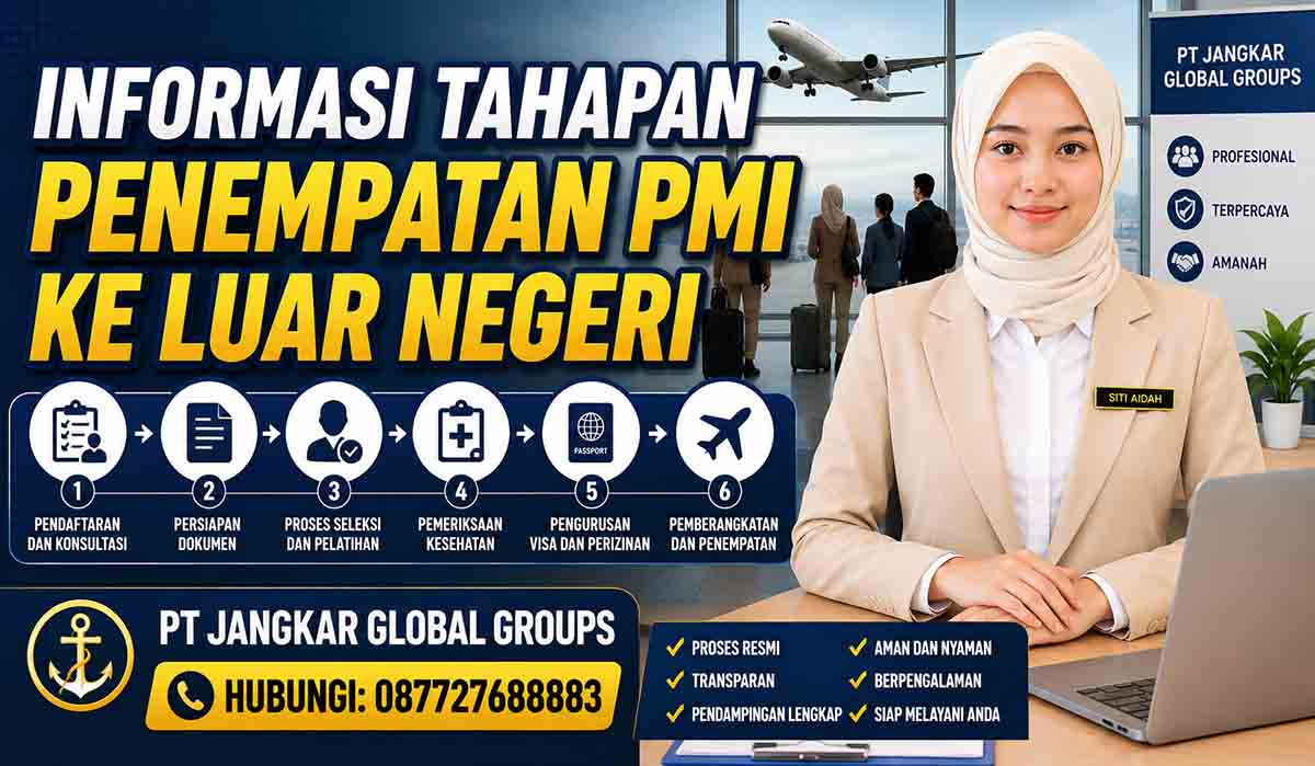 Informasi Tahapan Penempatan PMI ke Luar Negeri
