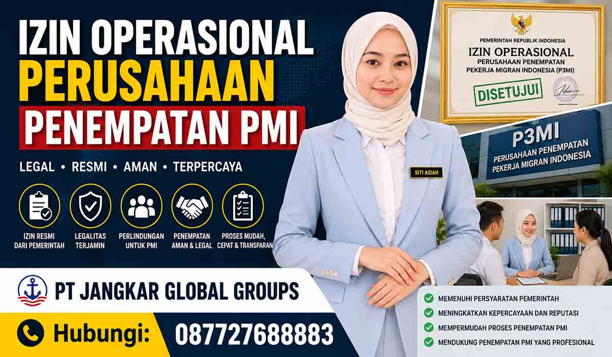Izin Operasional Perusahaan Penempatan PMI