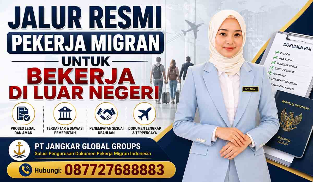 Jalur Resmi Pekerja Migran untuk Bekerja di Luar Negeri