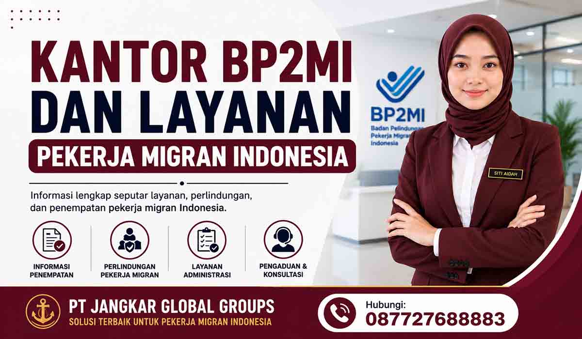 Kantor BP2MI dan Layanan Pekerja Migran Indonesia