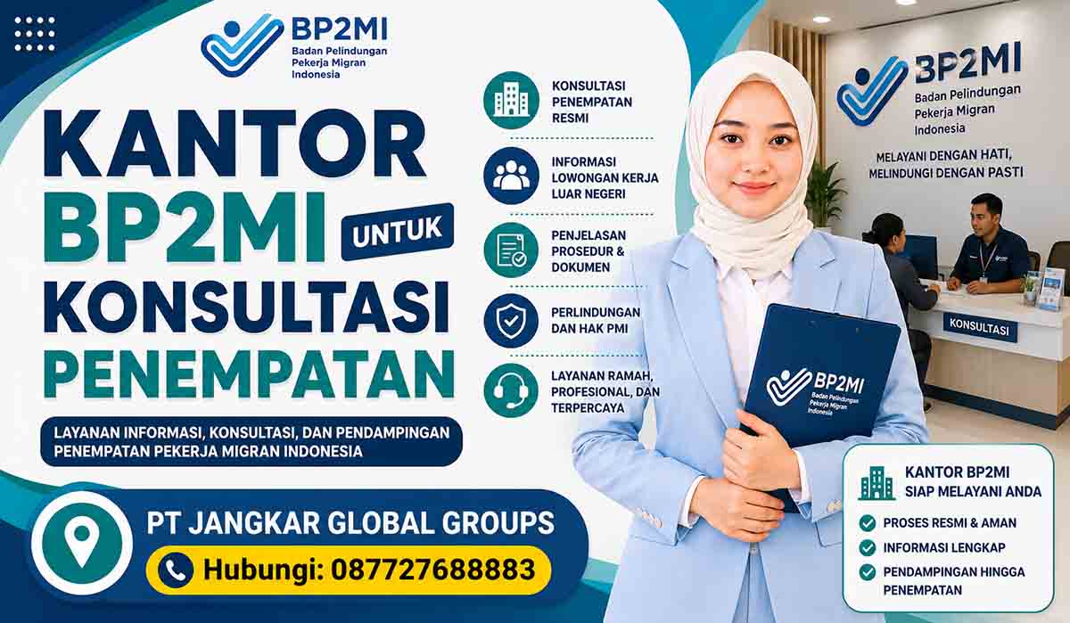 Kantor BP2MI untuk Konsultasi Penempatan