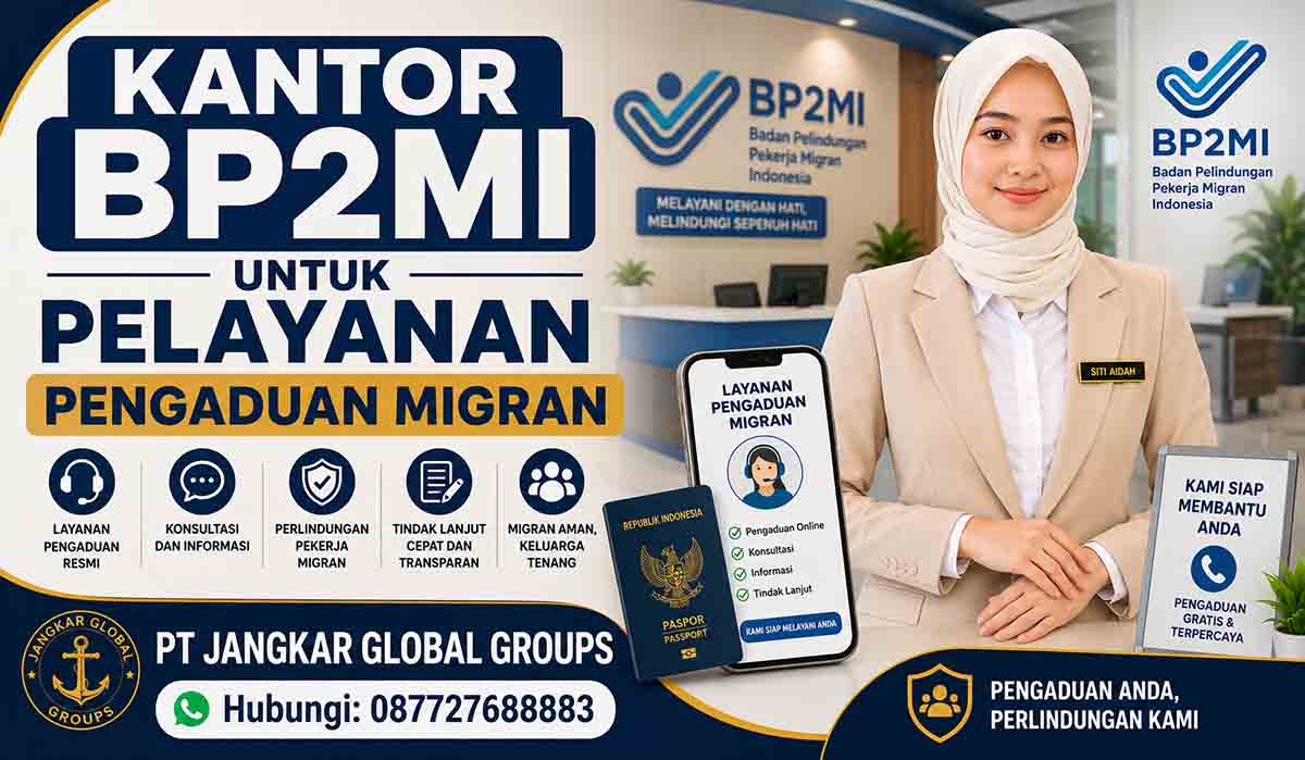 Kantor BP2MI untuk Pelayanan Pengaduan Migran