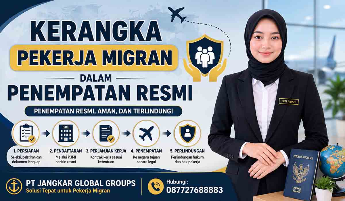 Kerangka Pekerja Migran dalam Penempatan Resmi
