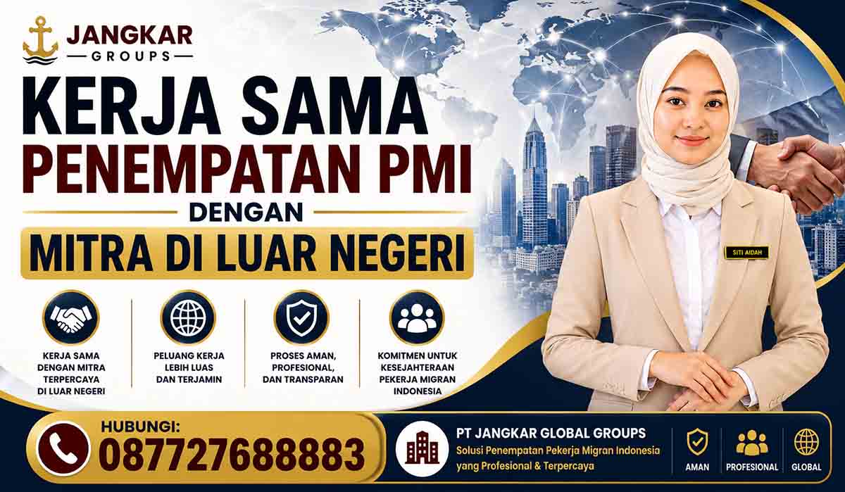 Kerja Sama Penempatan PMI dengan Mitra di Luar Negeri